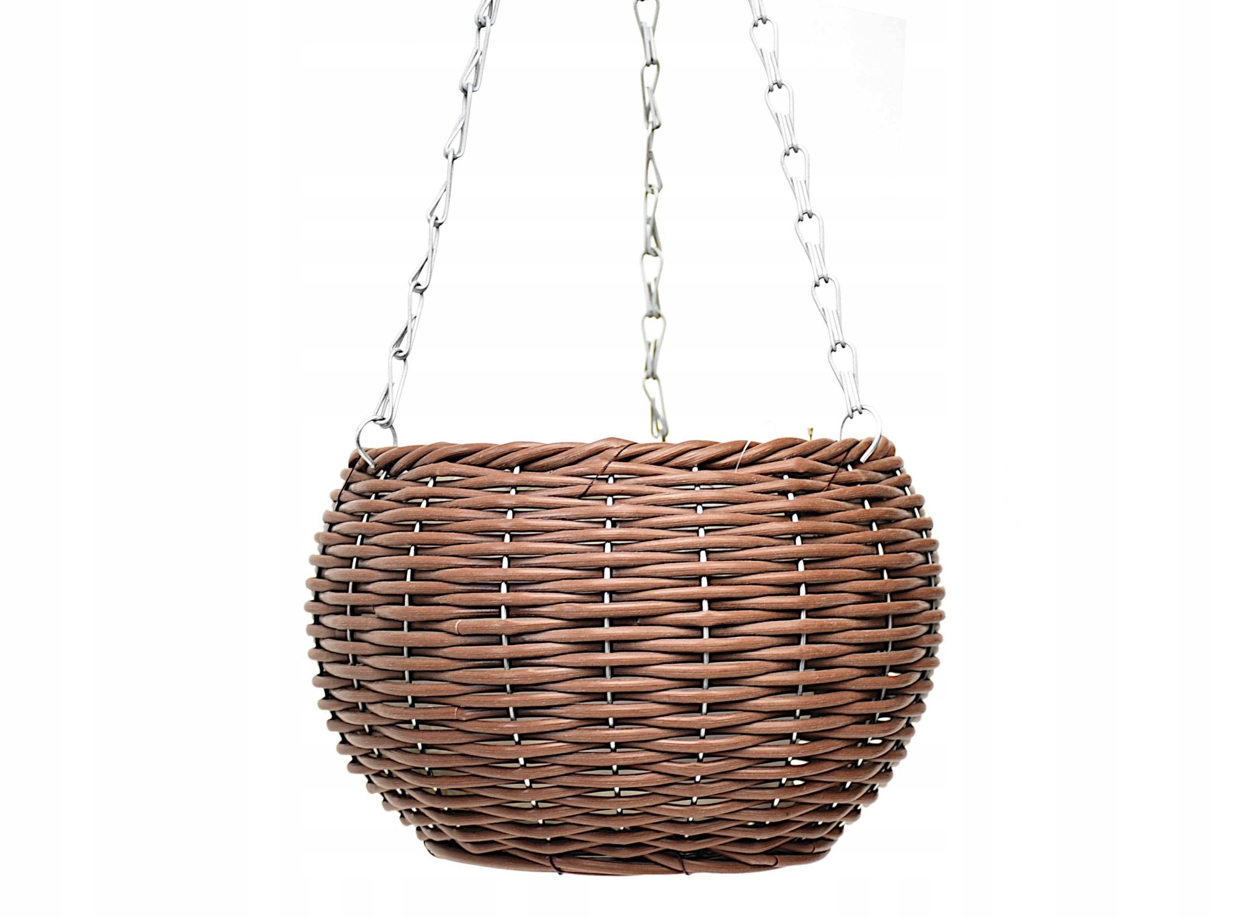 Dixiestore kvetináč 20 cm x 23 x 18 cm priemer 20 cm plastové odtiene hnedej a béžovej, odtiene sivej a striebornej