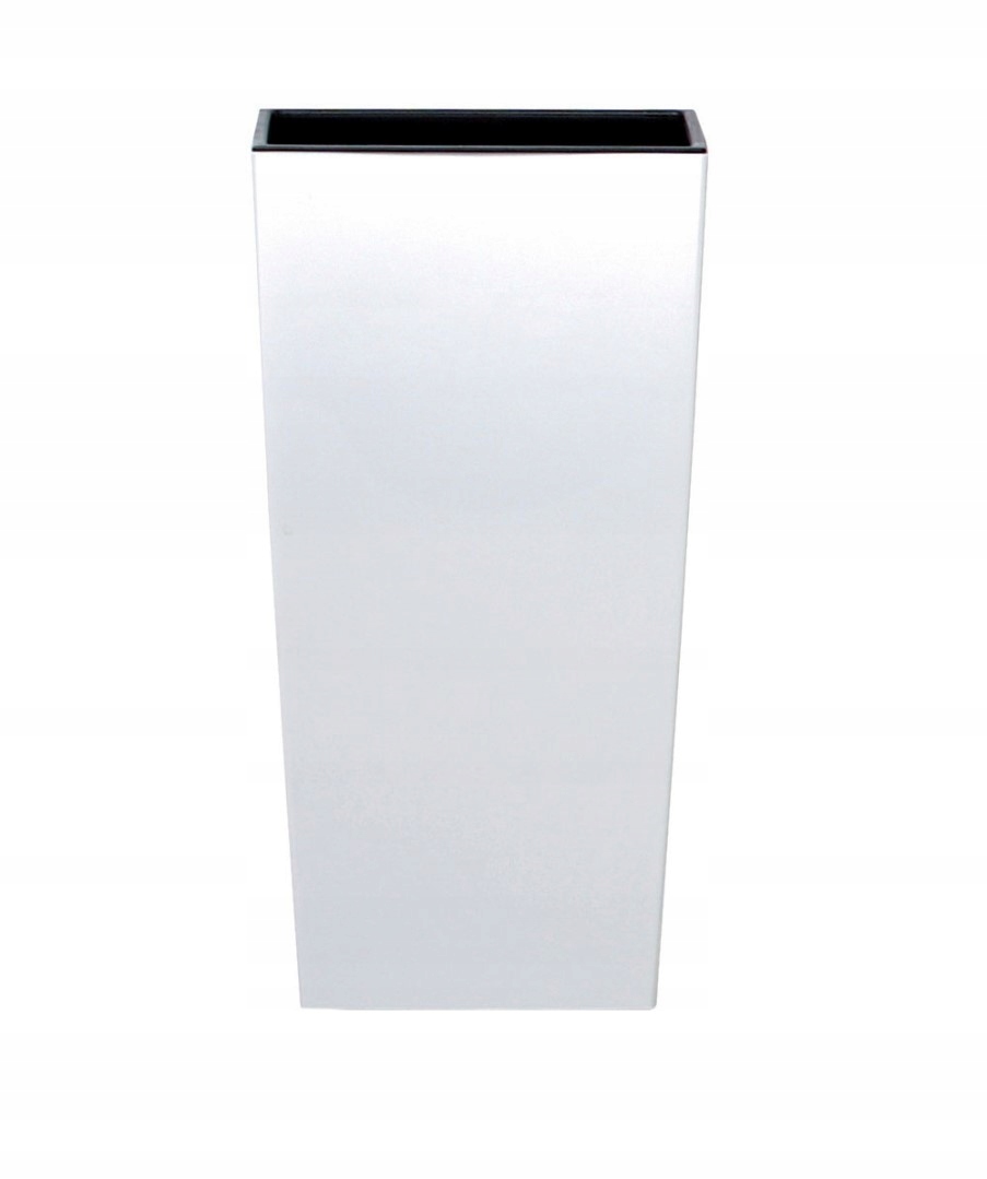 Kvetináč Prosperplast 24 cm x 24 x 45 cm, biely plast