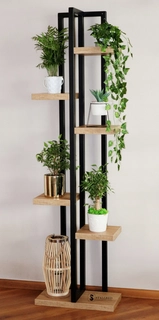 Stojan na kvety - Flowerbed loft priemyselný kvet stojí