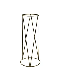 Stojan na kvety - Kvetinový kov 70 cm - loft kvety