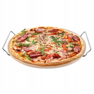 Krbové kachle  - Pizza kameň s KonighOffer rack 33 cm