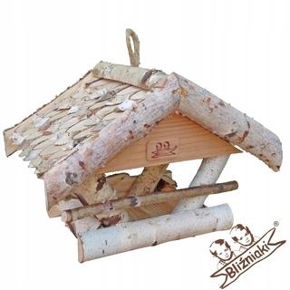 Vtáčia búdka, krmitko, domček - Bird Feeder Big Birch
