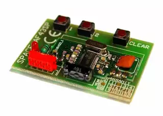 Prišla frekvenčná karta AF43SP 433,92 MHz