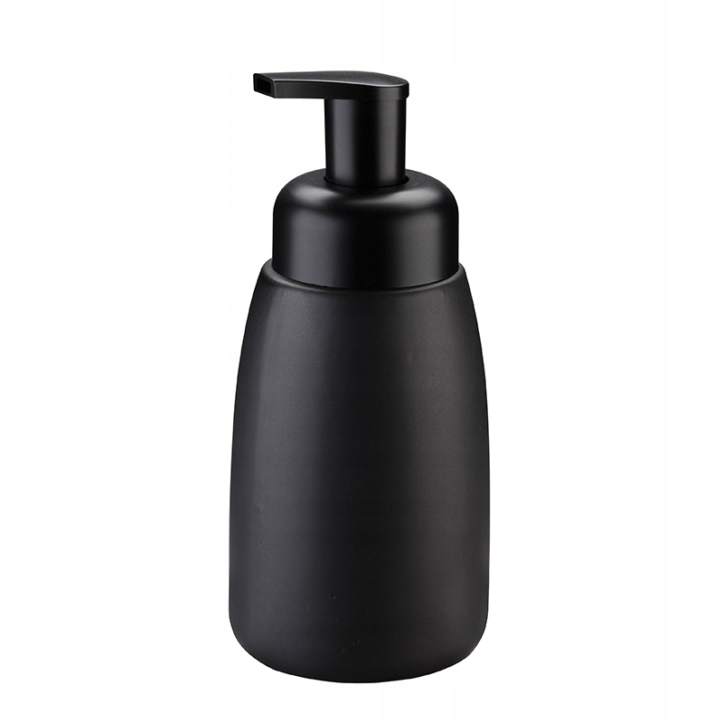 Galicja ručný dávkovač mydla, 350 ml, čierny