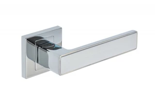 Kľučky na dvere - Koncepcia KCK 700/800 Chrome / Biela nekonečna rukoväť