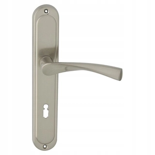 Kľučky na dvere - Domino Roman Roma Ruck, Key Nickel Satin 72
