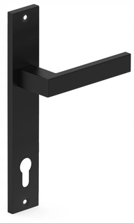 Kľučky na dvere - Square Ruck Ruck Black Loft Long Remon Dishtboard Vložka