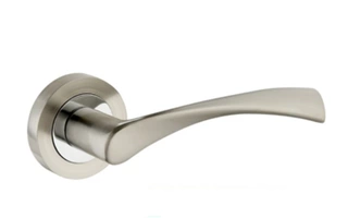Kľučky na dvere - Laura Handle Color Satin/Chrome KLR 100 Infinity