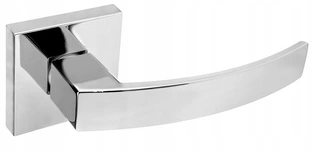Kľučky na dvere - Mistico Ruck Square Rosette Chrome Gamet