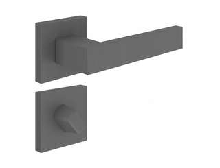 Kľučky na dvere - Loft Graphite Tenorio Ruck + Roset WC zadarmo