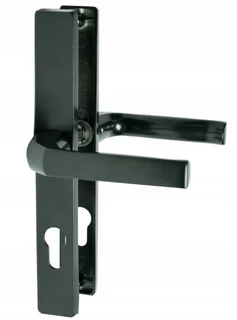 Kľučky na dvere - Kľučky dverí pre brány brány H240 rozstup 72 mm