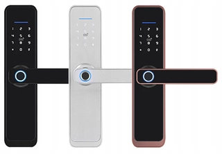 Kľučky na dvere - Rukoväť kódu, kód + Bluetooth + prst + WiFi + RFID