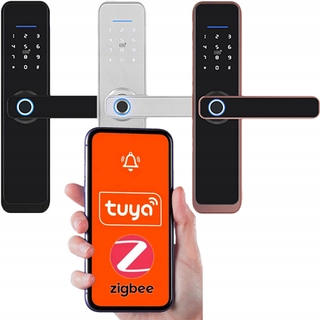 Kľučky na dvere - WiFi tuya inteligentný život Google Home Cipher