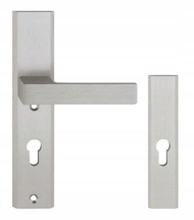 Kľučky na dvere - SZYLD Celková rukoväť inox pre dvere Antaba 72 mm