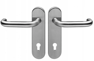 Kľučky na dvere - Univerzálna rukoväť U72 Inox 72 mm + redukcia 8/9