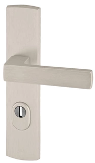 Kľučky na dvere - Vonkajšia rukoväť Apollo Premium Flex Axa Inox 72 mm