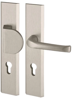 Kľučky na dvere - Rukoväť - vonkajšie madlo Niagara Plus AXA inox 92 mm