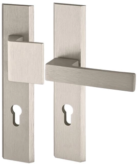 Kľučky na dvere - Klamko-vonkajšia manipulácia s haga plus axa inox 72 mm