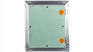 Ventilátor - Hliníková revízna klapka 250x300x12.5mm Kral6