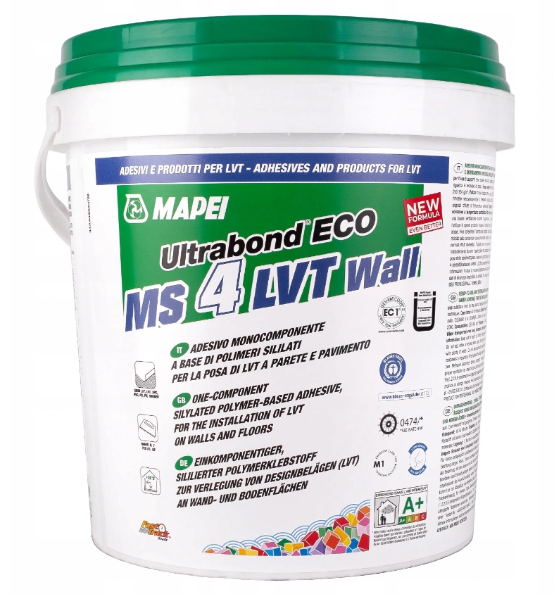 Klej do panelov Mapei Ultrabond Eco MS 4 LVT Wall 7 kg