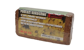 Záhradná pôda - Kokosový substrát, kokosové brikety 650 gx 24 ks