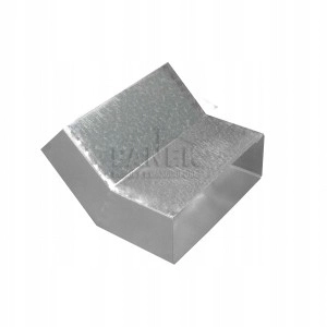 Potrubie, rozvody ku krbu - 45 stupňov 50x150 kolená