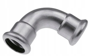 Koleno 90 stupňov KAN-therm INOX - 108 x 108