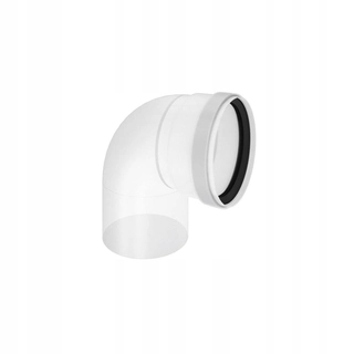 Potrubie, rozvody ku krbu - Koleno PP / 10060B DN60 87 ° RICO GAS
