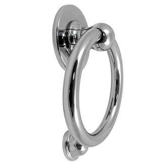 Kľučka dverí - Dvere Knocker Classic Heavy Bull Ring Chrome