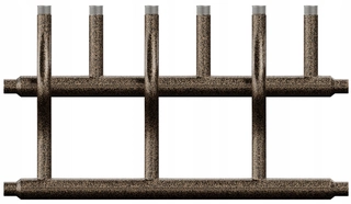 Okres kolektor 4 dr. 5/4 "(3 + 1)