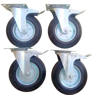 Rebrík - Circle of Wheel 4 PCS FI 200 mm 900 kg na set !!