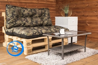 Vankúše - Sada vankúšov pre 120x80 + 120x50 camo vankúš