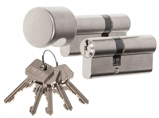 Zámok na dvere - Sada Wolf Inserts Class C Nikiel 45/50 +G50/45