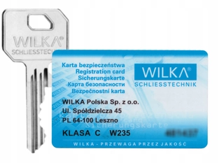 Zámok na dvere -  Počítačový vlk Key W235 Schválenie