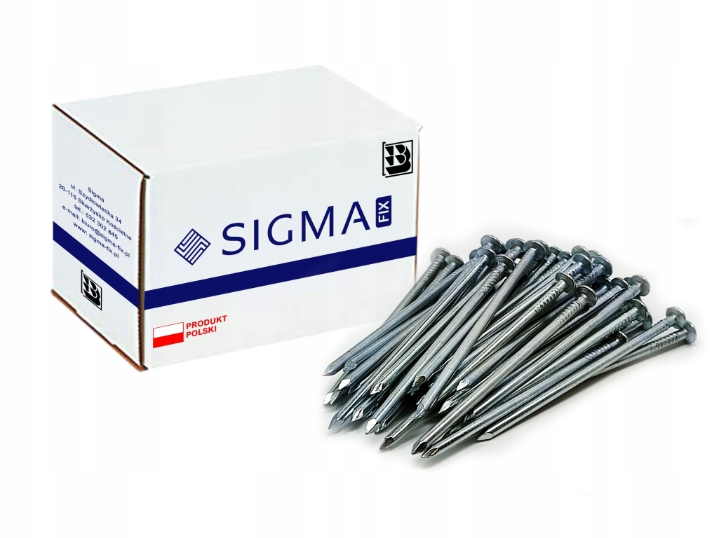 Sigma GWB-80 drevené klince 3 x 80 mm 1060 ks.