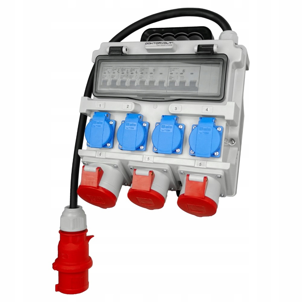 Doktorvolt 400 V IP44 112 A rozvádzač