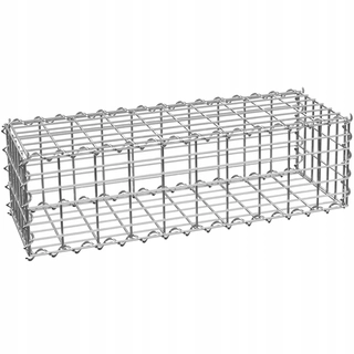 Pletivo, oplotenie - Gabion Basket 100x30x30 cm Gabion 402779