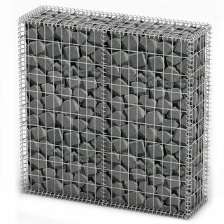 Pletivo, oplotenie - Gabicine Bin s krytami, galvanizovaný drôt, 10