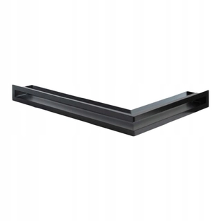 Krbová mriežka - NordFlam Aero Grille 38 x 58 x 6 cm zákon čierna