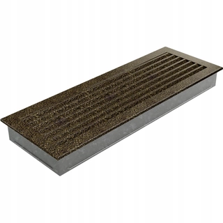 Krbová mriežka - Mriežka krb Fresh čiernej a zlatej 17x49 + ZADARMO