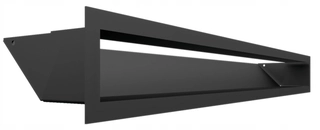 Krbová mriežka - Grille Krb Luft 45s Black 90x800 Vetranie