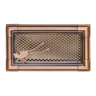 Krbová mriežka - Grid ohnisko retro 10x20 medenú patinu zadarmo