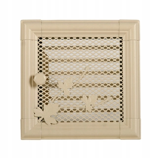 Krbová mriežka - Grille Krb Retro 16x16 Shutter Bone Word zadarmo