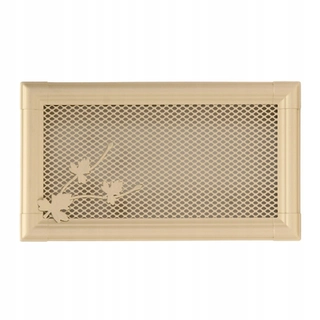 Krbová mriežka - Mriežka ohnisko retro 16x32 slonová kosť + zadarmo