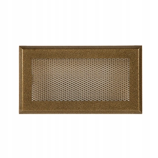 Krbová mriežka - Krbová mriežka 10x20cm staré zlato + zadarmo