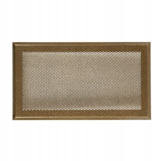 Krbová mriežka - Krbová mriežka 16x32cm staré zlato + ZADARMO