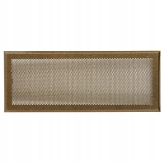 Krbová mriežka - Krbová mriežka 16x45cm staré zlato + zadarmo