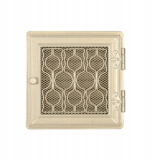 Krbová mriežka - Krbová mriežka 21x21 Blinds WHITE ANTIK + ZADARMO