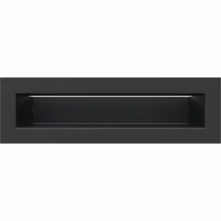 Krbová mriežka - Krbová mriežka 60x200 Luft black