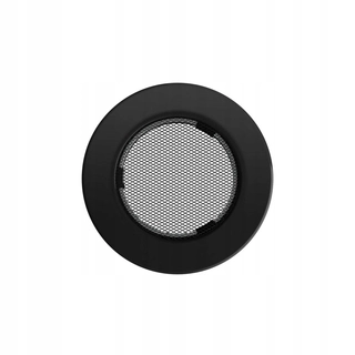 Krbová mriežka - Krbová mriežka Black Round 100 mm Knap